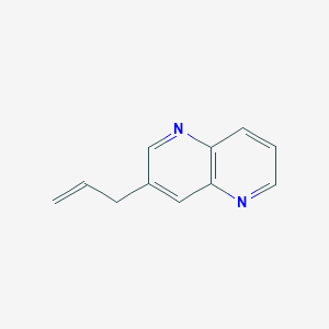 Chemical structure of 3-Allyl-1,5-naphthyridine