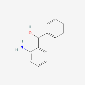 Chemical structure of 2-Aminobenzhydrol