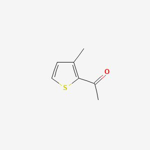 Chemical structure of 2-Acetyl-3-methylthiophene