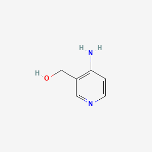 Chemical structure of 4-Amino-3-pyridinemethanol