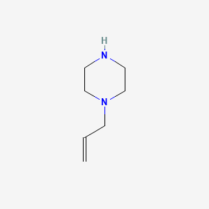 Chemical structure of 1-Allylpiperazine