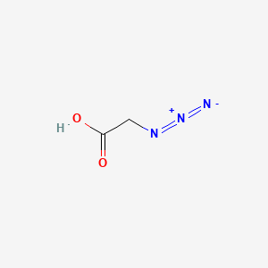 Chemical structure of 2-Azidoacetic acid