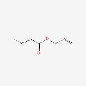 Chemical structure of Allyl crotonate