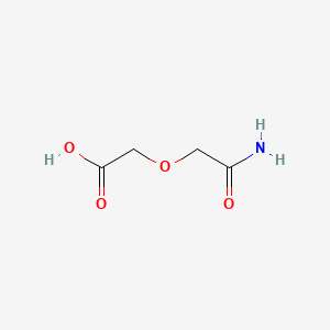 Chemical structure of (2-Amino-2-oxoethoxy)acetic acid