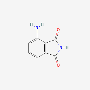 Chemical structure of 3-Aminophthalimide