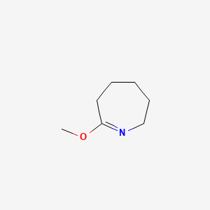 Chemical structure of 1-Aza-2-methoxy-1-cycloheptene