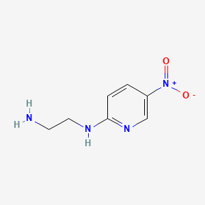 Chemical structure of 2-(2-Aminoethylamino)-5-nitropyridine