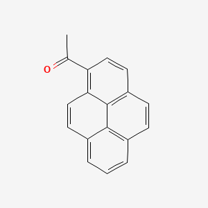 Chemical structure of 1-Acetylpyrene
