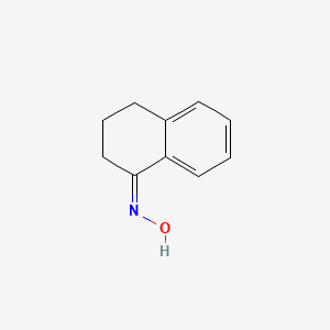 Chemical structure of 3,4-Dihydro-1(2H)-naphthalenone oxime