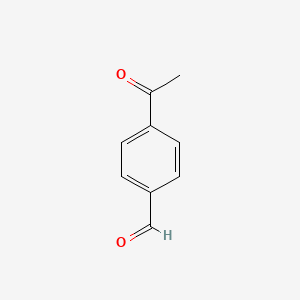 Chemical structure of 4-Acetylbenzaldehyde