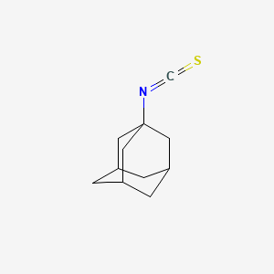 Chemical structure of 1-Adamantyl isothiocyanate