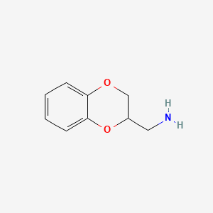 Chemical structure of 2-Aminomethyl-1,4-benzodioxane