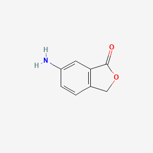 Chemical structure of 6-AMINOPHTHALIDE