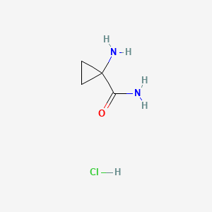 Chemical structure of 1‐aminocyclopropane‐1‐carboxamide hydrochloride