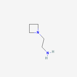 Chemical structure of 2-(azetidin-1-yl)ethan-1-amine