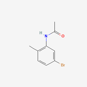 Chemical structure of 2-Acetamido-4-bromotoluene