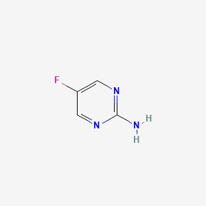 Chemical structure of 2-Amino-5-fluoropyrimidine