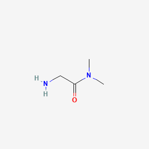 Chemical structure of 2-Amino-N,N-dimethylacetamide