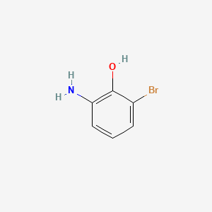 Chemical structure of 2-Amino-6-bromophenol