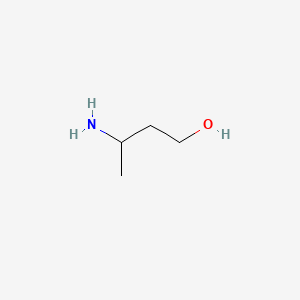 Chemical structure of 3-Amino-butan-1-ol