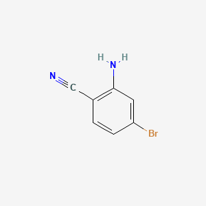 Chemical structure of 2-Amino-4-bromobenzonitrile