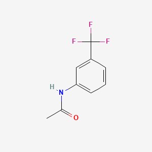 Chemical structure of 1-Acetamido-3-trifluoromethylbenzene
