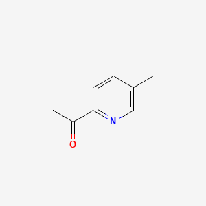 Chemical structure of 2-Acetyl-5-methylpyridine