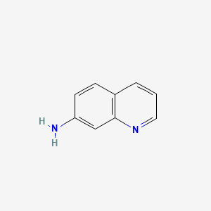 Chemical structure of 7-Aminoquinoline