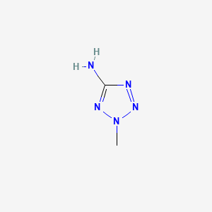 Chemical structure of 5-Amino-2-methyl-2h-tetrazole