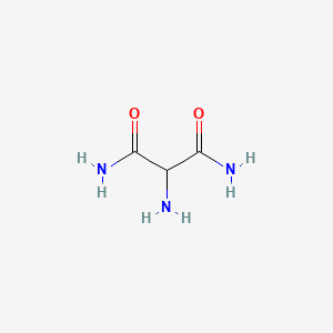 Chemical structure of 2-Aminomalonamide