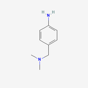 Chemical structure of 4-Amino-N,N-dimethylbenzylamine
