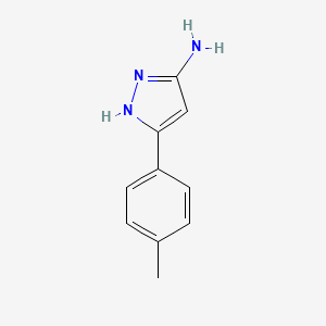 Chemical structure of 3-Amino-5-p-Tolylpyrazole