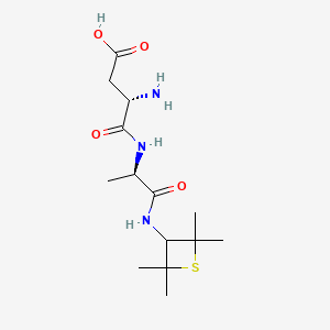 Chemical structure of Alitame