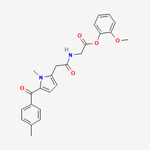 Chemical structure of Amtolmetin guacil