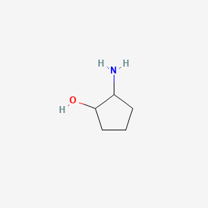 Chemical structure of 2-Amino cyclopentanol