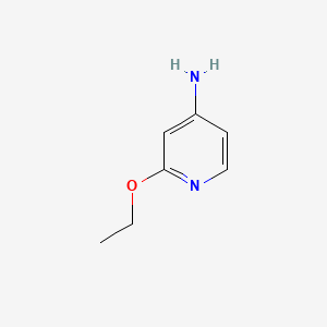 Chemical structure of 4-Amino-2-ethoxypyridine