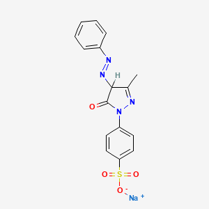 Chemical structure of ACID YELLOW 11