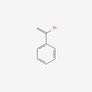 Chemical structure of ALPHA-BROMOSTYRENE