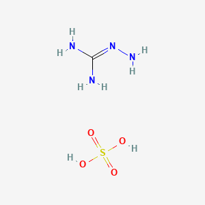 Chemical structure of Aminoguanidine sulfate