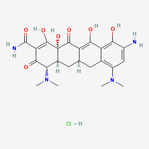 Chemical structure of 9-Amino minocycline hydrochloride