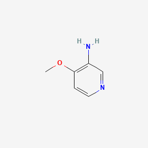 Chemical structure of 3-Amino-4-methoxypyridine