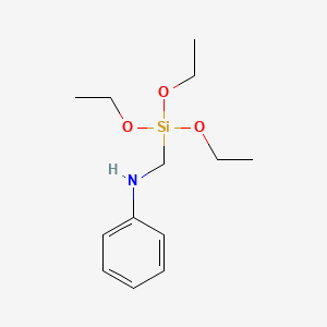 Chemical structure of Anilinomethyl Triethoxysilane