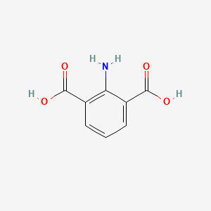 Chemical structure of 2-Aminoisophthalic Acid