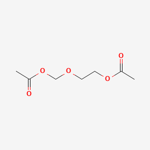 Chemical structure of (2-Acetoxyethoxy)methyl acetate