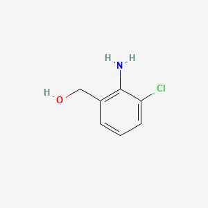 Chemical structure of (2-Amino-3-chlorophenyl)methanol