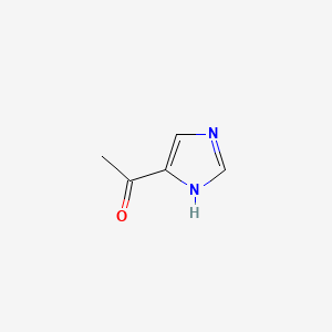 Chemical structure of 4-Acetylimidazole