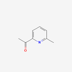 Chemical structure of 2-Acetyl-6-methylpyridine