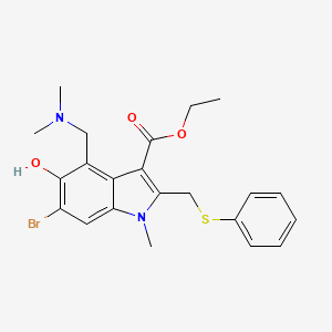 Chemical structure of Arbidol