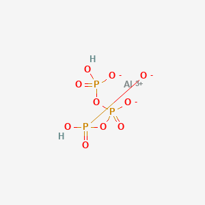 Chemical structure of Aluminium dihydrogen triphosphate