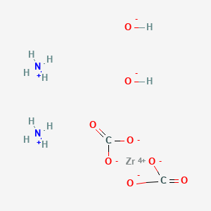 Chemical structure of Ammonium Zirconium Carbonate